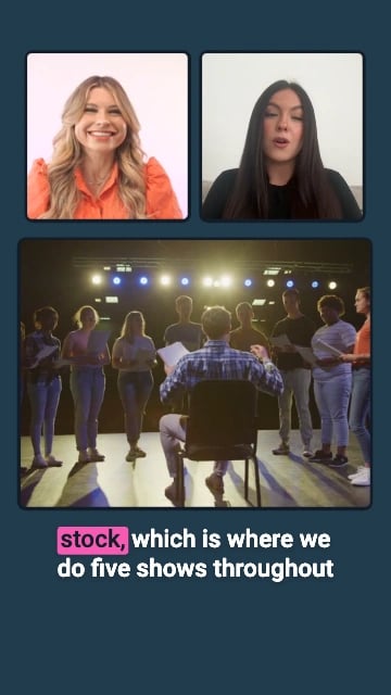 How do you practice as an actress?