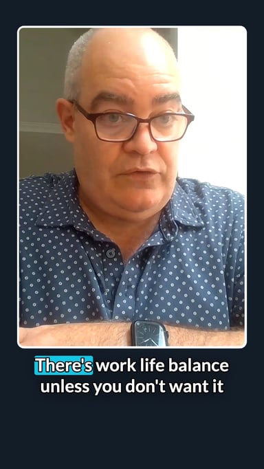 What is Meant by "Seasons" in Regards to Work/Life Balance?