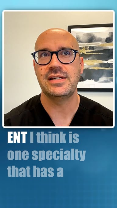 What is the Work Life Balance as an ENT?