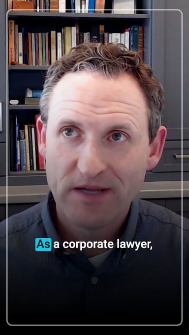 What have you observed as a Corporate Lawyer?