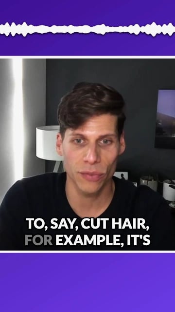 Learning to Cut Hair is a Technical Skill