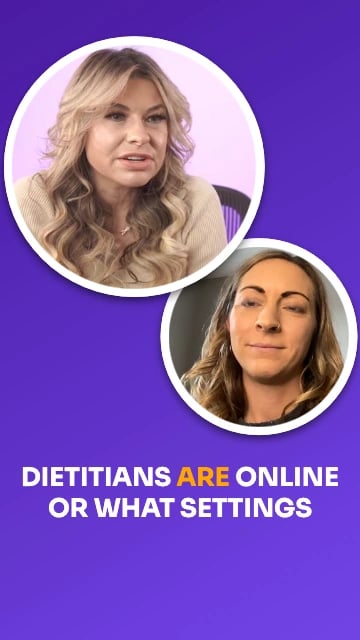 Do Registered Dietitians Primarily Work Online?