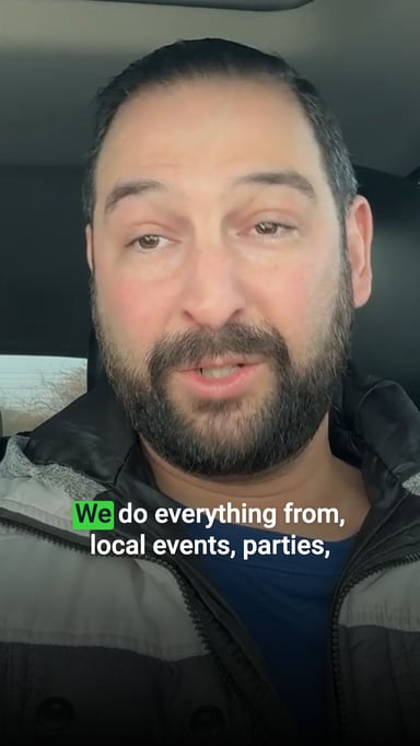 What kind of events does a VIP Banquet server service?