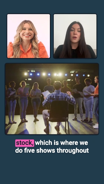 How do you practice as an actress?
