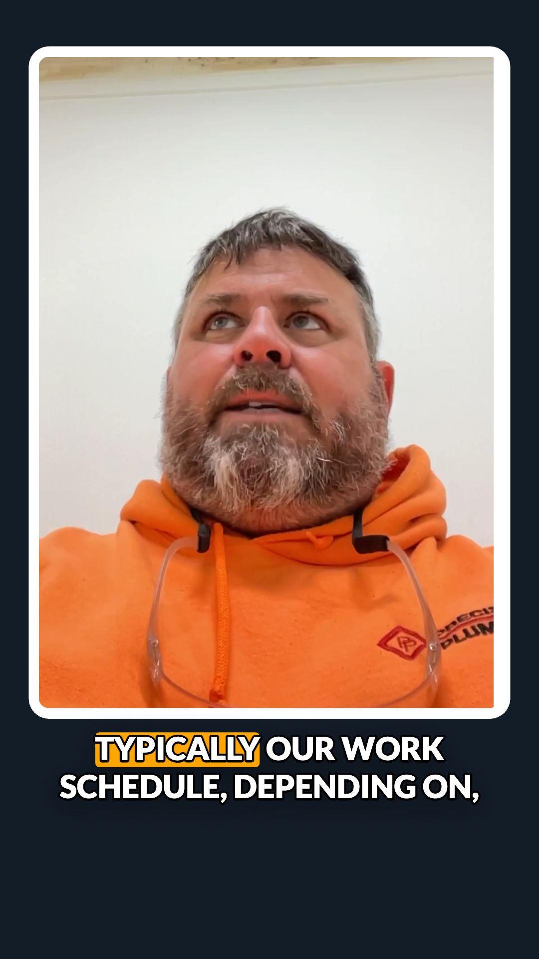 What is the Schedule like as a Plumber?