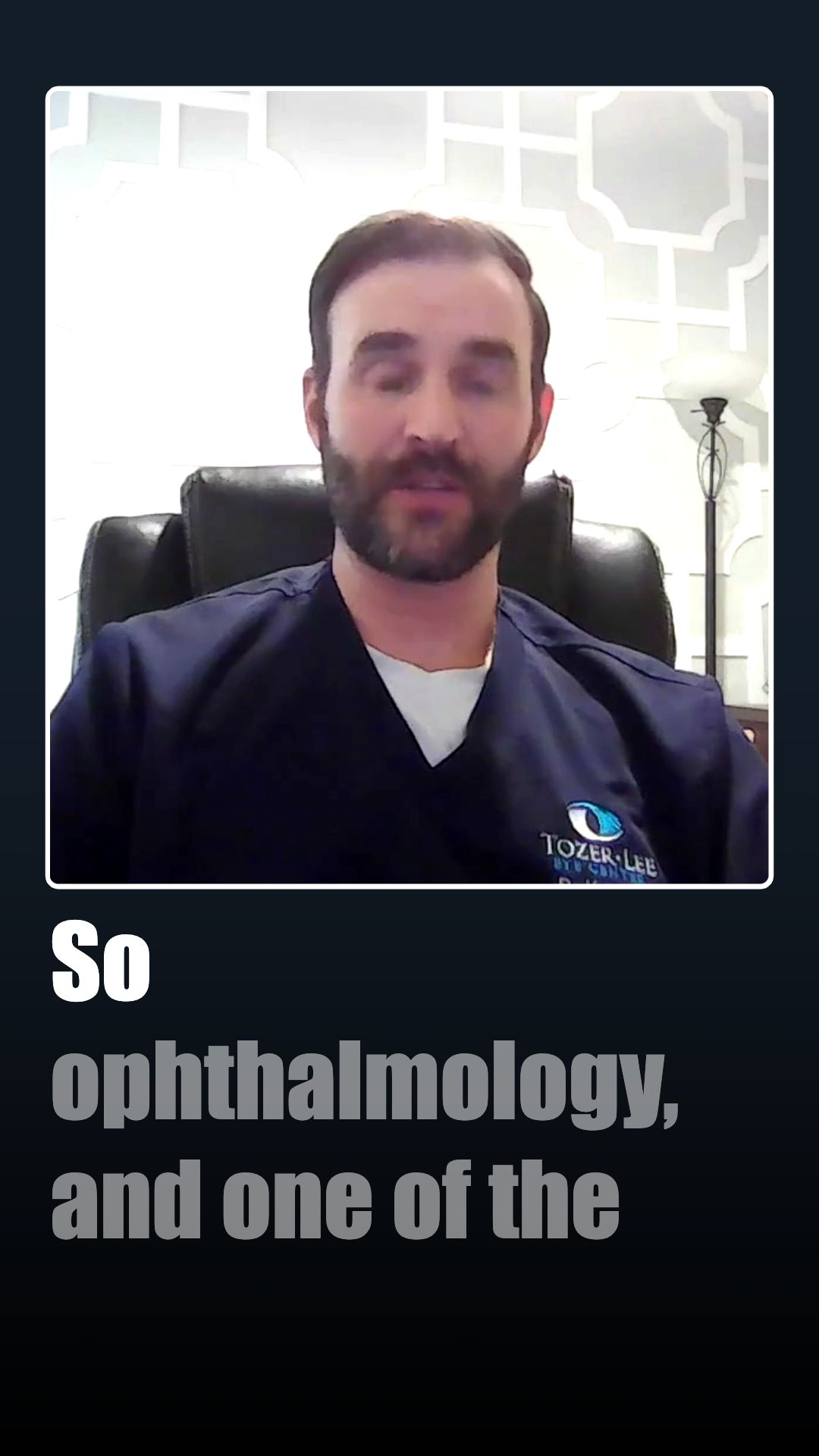 What technology do you need to learn to be an ophthalmologist?